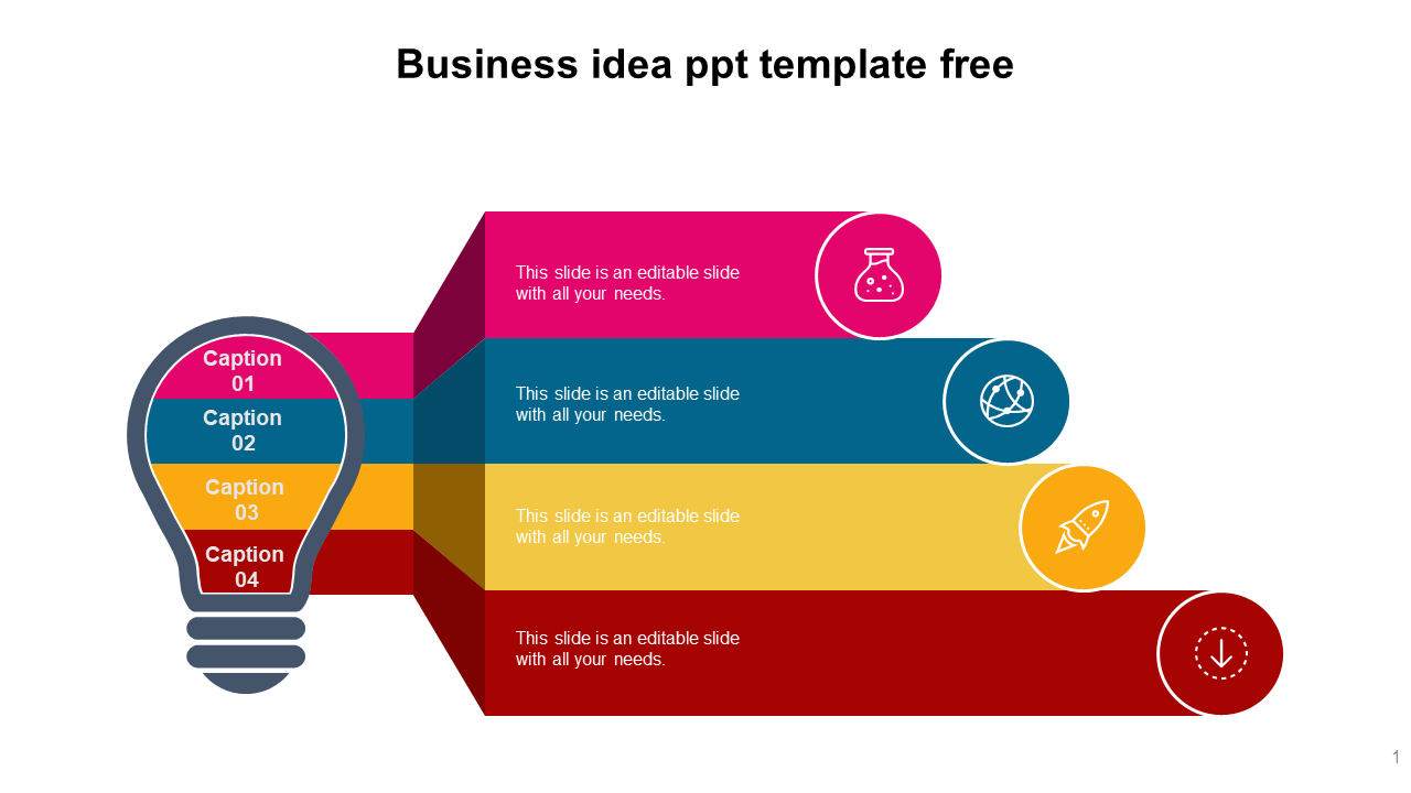 business idea presentation slides
